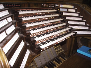  Consolle Organo Duomo di Monreale 